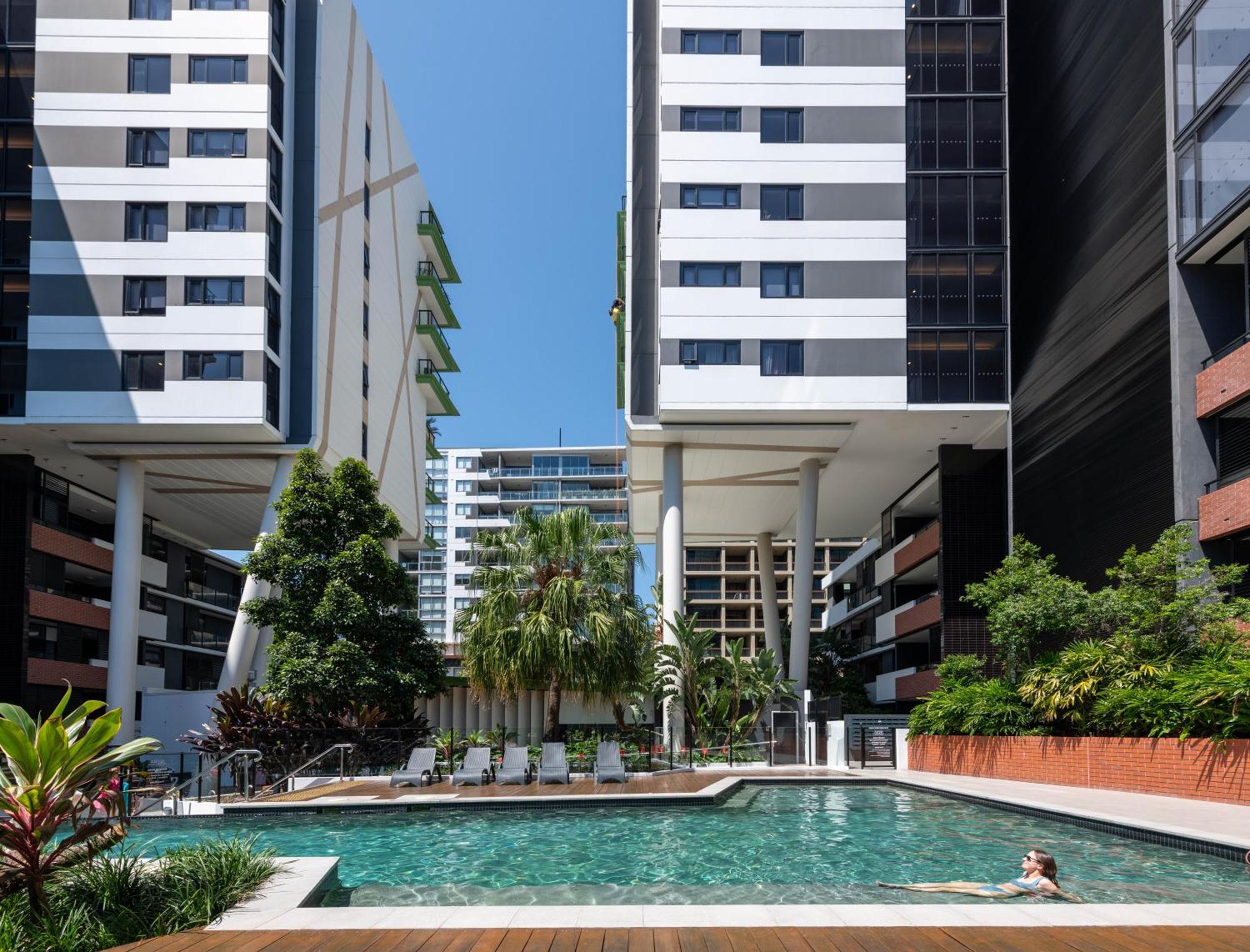 Arena Apartments By Cllix Brisbane Bagian luar foto